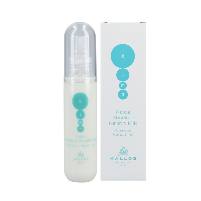 KALLOS KJMN Smoothing keratin hair milk 50ml