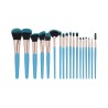 MIMO 18 pcs makeup brush set, Blue
