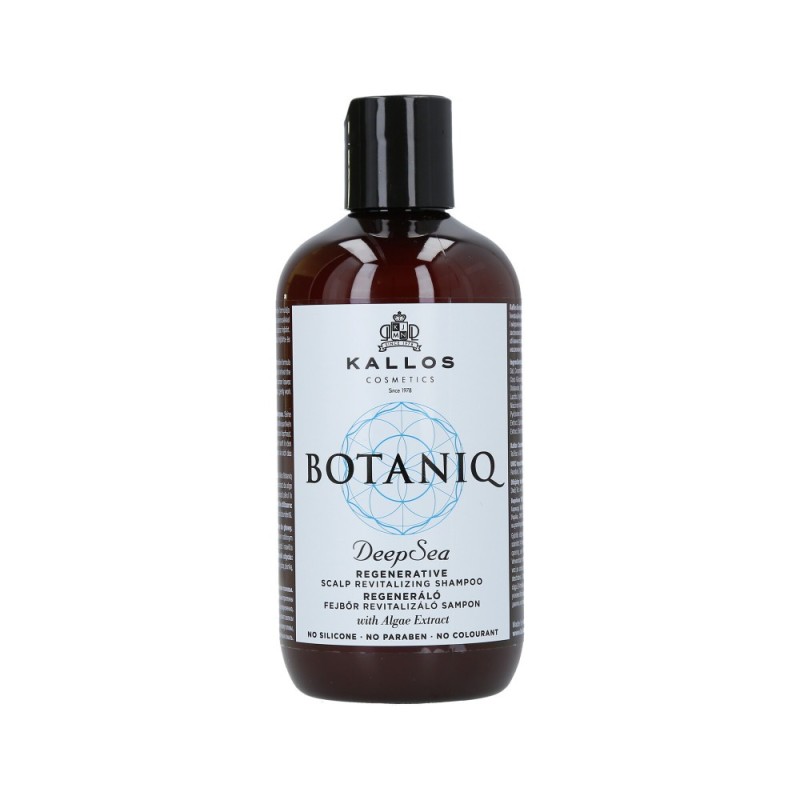 KALLOS BOTANIQ Deep Sea Shampoo revitalises 300ml