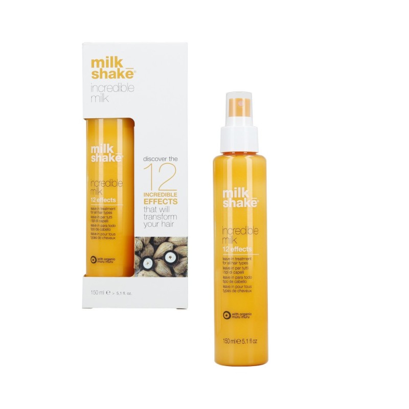 MILK SHAKE LEAVE-IN INCREDIBLE MILK 12 effects Leave in treatment for all hair types 150ml