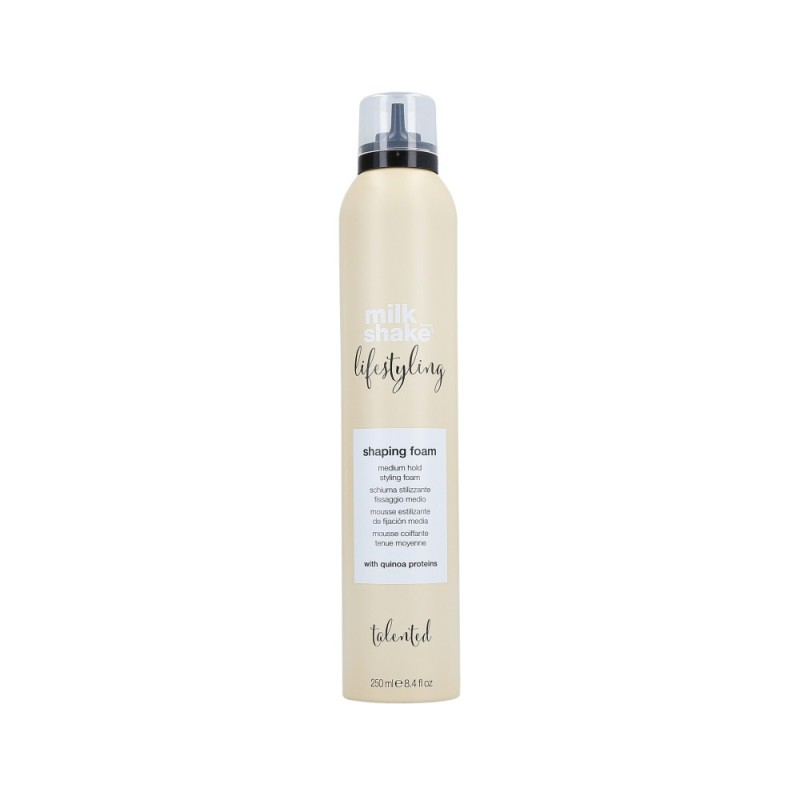 MILK SHAKE LIFESTYLING SHAPING FOAM Medium hold styling foam with quinoa proteins 250ml