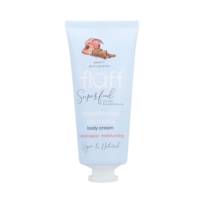 FLUFF Body Cream Peach and Caramel 150ml