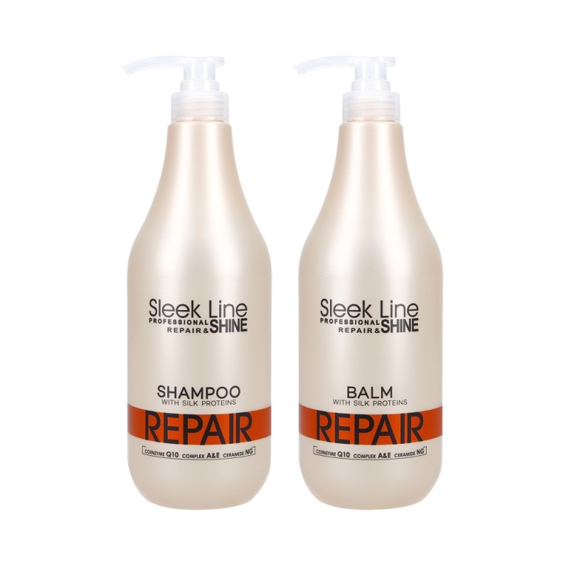 Stapiz Sleek Line Repair Set Shampoo 1000 ml + Balm 1000 ml