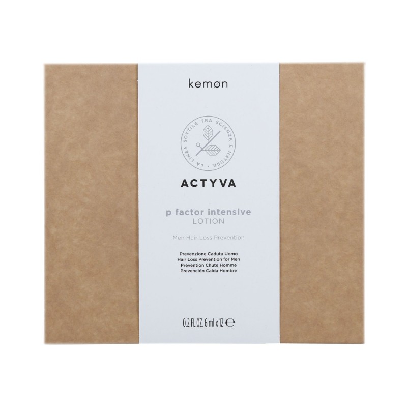 KEMON ACTYVA P FACTOR Men Intensive hair loss treatment 12x6ml