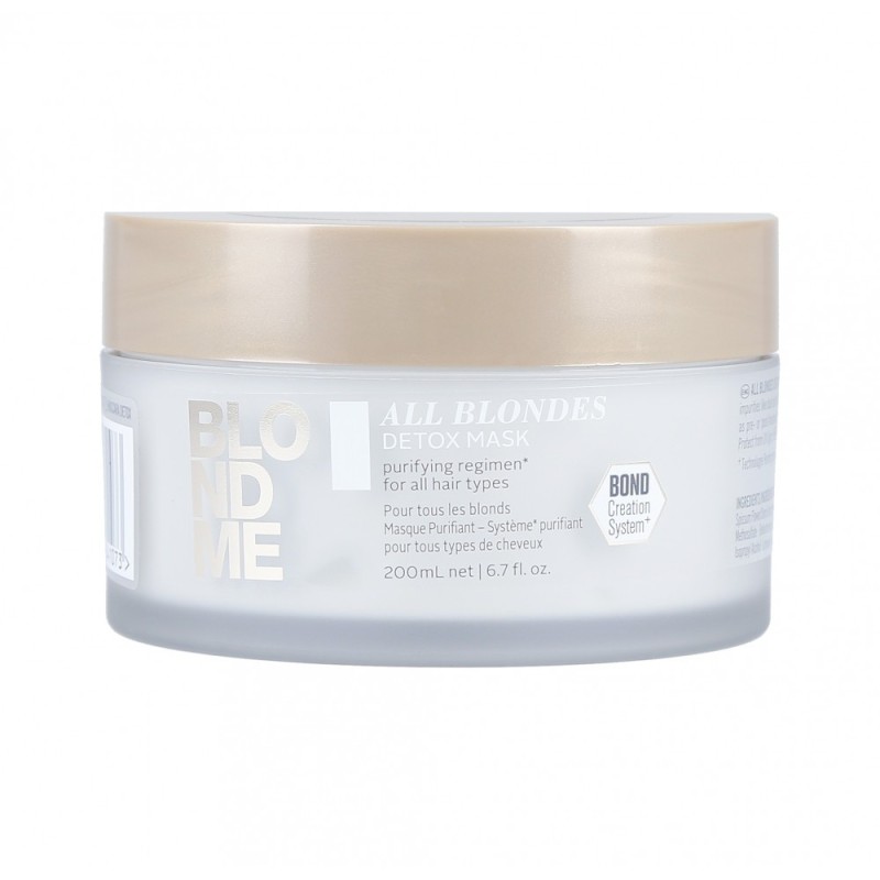 SCHWARZKOPF BLONDME ALL BLONDES Detox mask 200ml