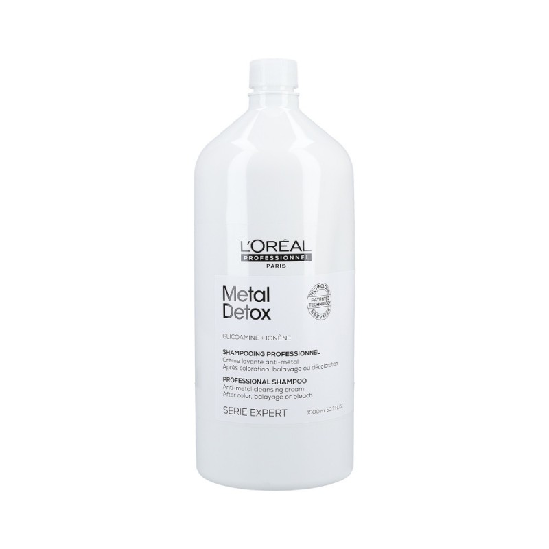 L’OREAL PROFESSIONNEL METAL DETOX Shampoo for colour-treated hair 1500ml
