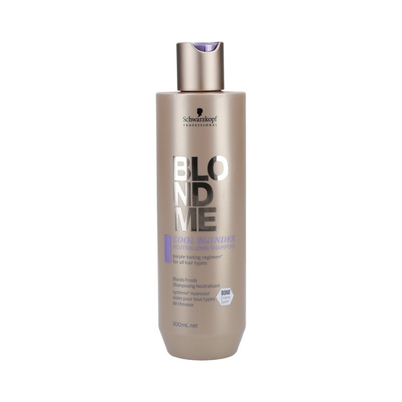 SCHWARZKOPF PROFESSIONAL BLONDME Cool Me Blonde Purple Shampoo 300ml