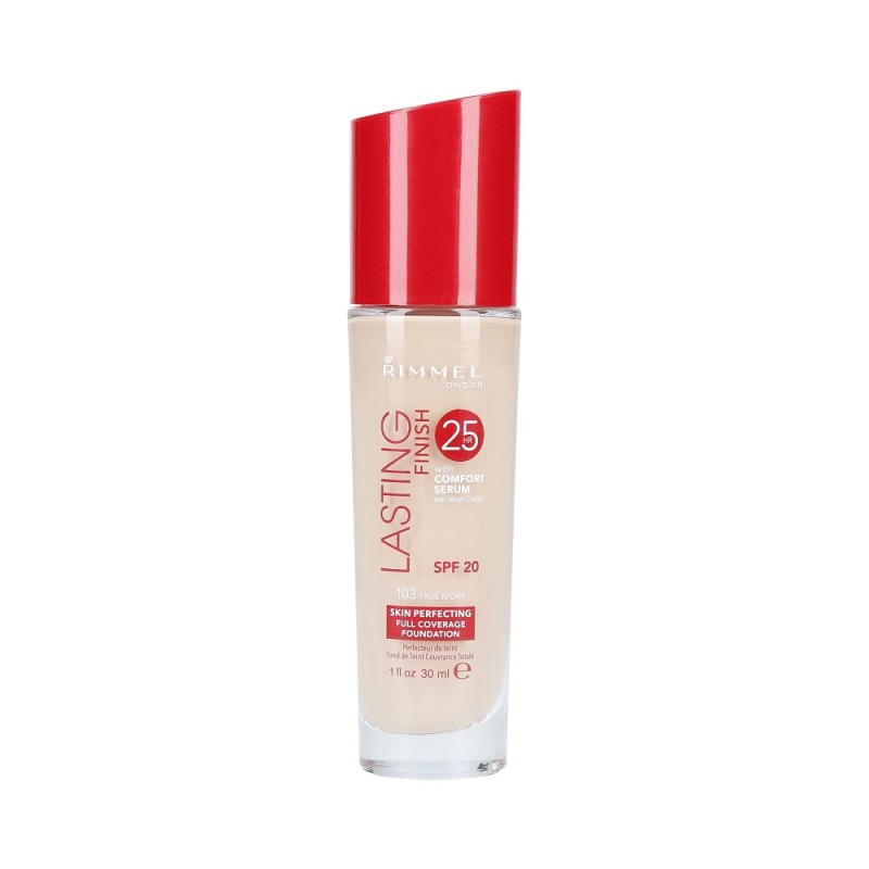 RIMMEL LASTING FINISH Foundation SPF20 103 True Ivory 30ml