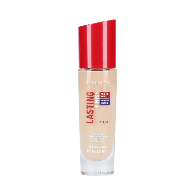 RIMMEL LASTING FINISH Foundation SPF20 210 Golden Beige 30ml
