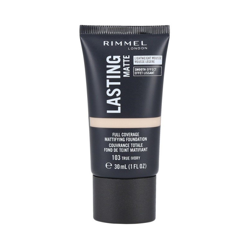 RIMMEL LASTING MATTE Foundation 103 True Ivory 30ml