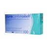 PURA COMFORT Disposable nitrile gloves blue, 100pcs. L