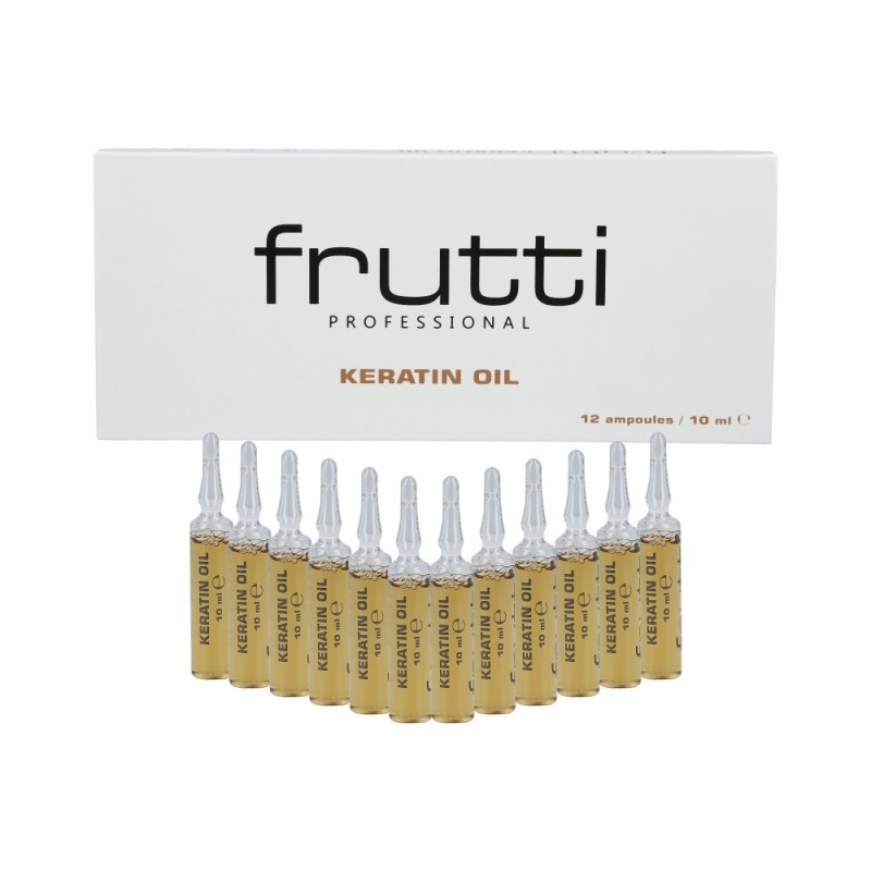 FRUTTI PROFESSIONAL Keratin Oil Ampoules 12x10ml