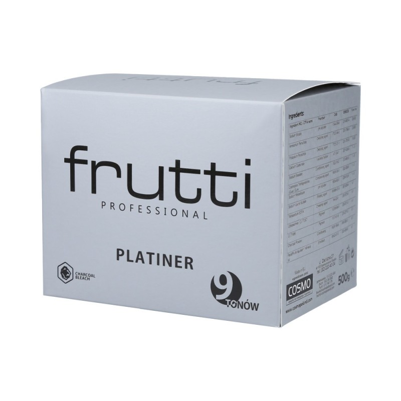 FRUTTI PROFESSIONAL Platiner 9 tones brightener 500g