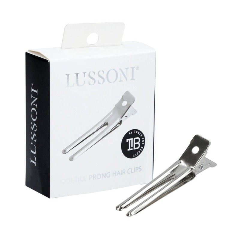 LUSSONI Double prong hair clips, 49mm, 36 pcs