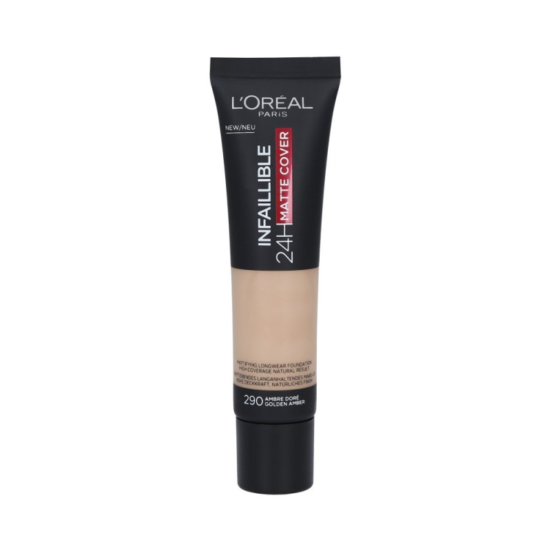 L’OREAL PARIS INFAILLIBLE 24h Matte Cover Foundation SPF18 290 Golden Amber 30ml