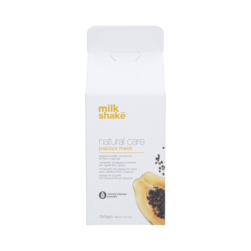 MILK SHAKE Natural protective mask with papaya 12x15g