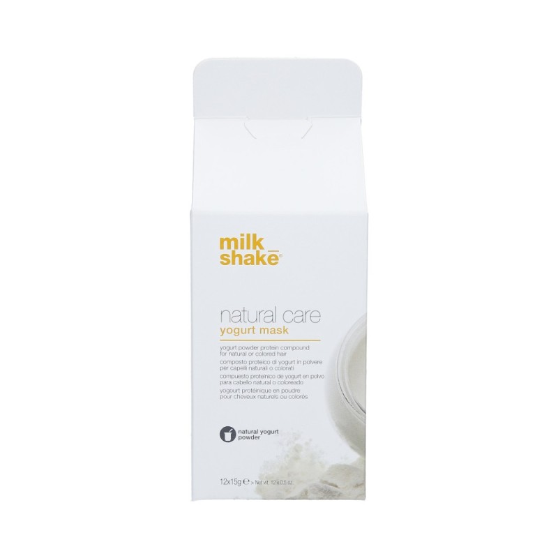 MILK SHAKE NATURAL CARE Natural yoghurt protective mask 12x15g