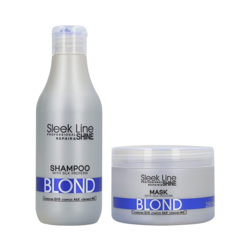 Stapiz Sleek Line Blond Set Shampoo 300 ml + Mask 250 ml