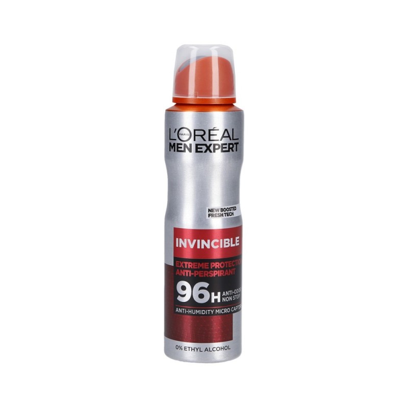 L'OREAL PARIS MEN EXPERT INVICIBLE Antiperspirant spray for men 150ml