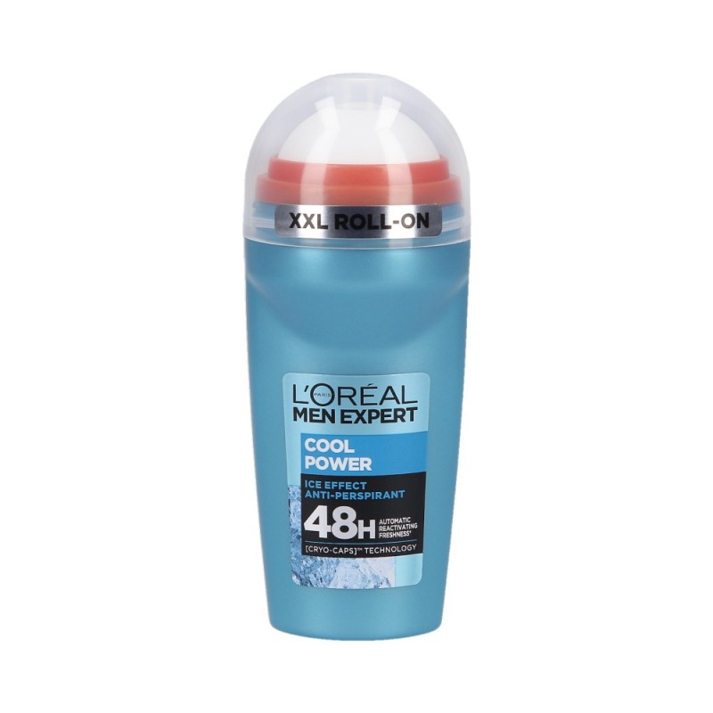 L'OREAL PARIS MEN EXPERT COOL POWER Antiperspirant for men in a XXL ball 50ml