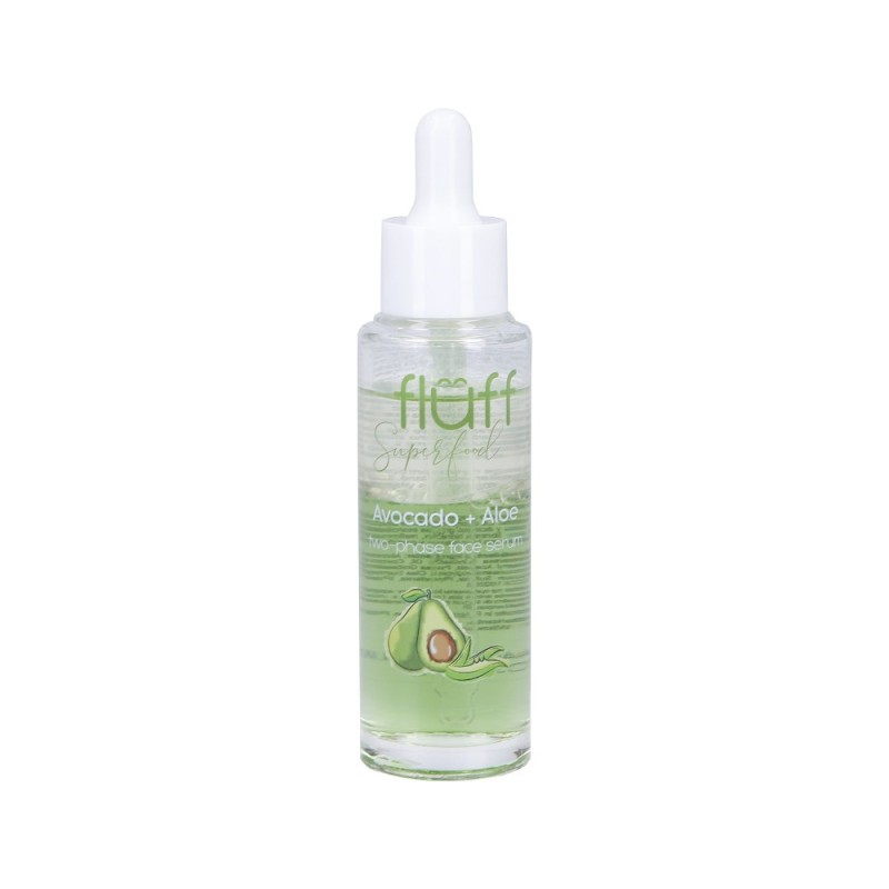 FLUFF Two-phase face booster with avocado and aloe 40ml