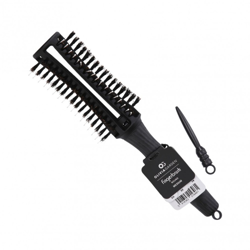 OLIVIA GARDEN FINGERBRUSH ROUND Modeling brush, size M.