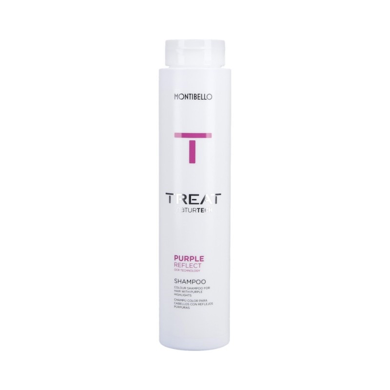 MONTIBELLO TREAT NATURTECH Hair shampoo with purple reflections 300ml