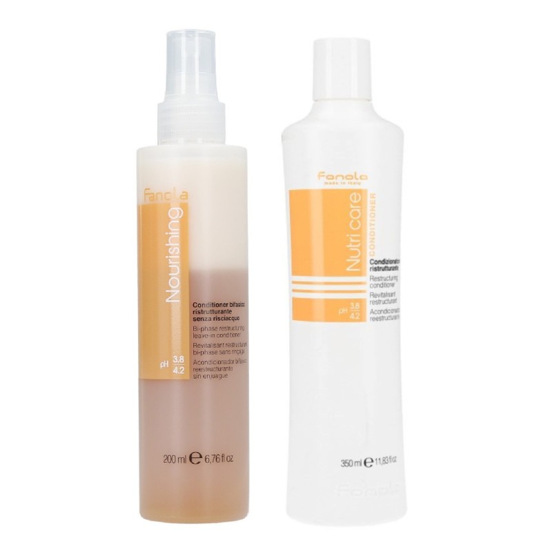 FANOLA Set rebuilding conditioner 350ml + two-phase spray conditioner 200ml