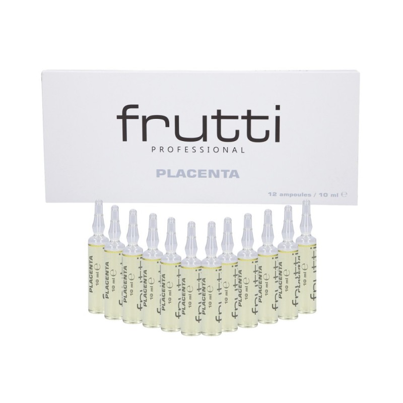 FRUTTI PROFESSIONAL Ampoules with placenta 12x10ml
