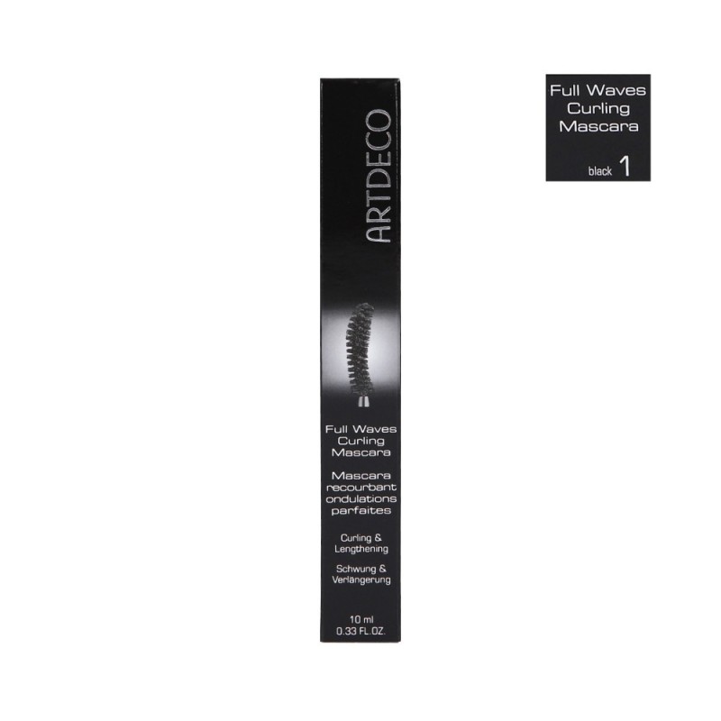 ARTDECO Waves Curling Curling and lengthening mascara 01 Black 10ml