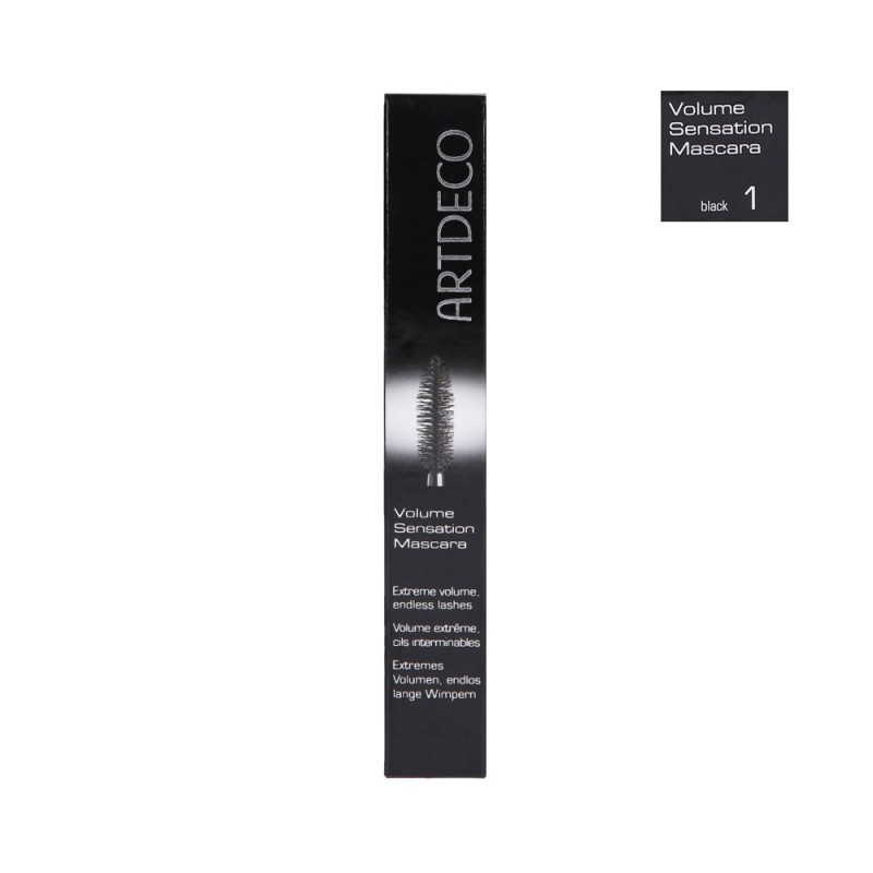 ARTDECO Volume Sensation mascara increasing the volume of eyelashes 01 Black 15ml