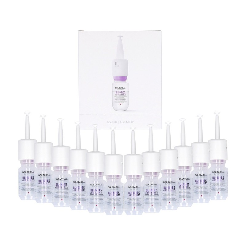 GOLDWELL DUAL BL&HI COLOR EXTRA RICH Serum for colored hair 12x18ml