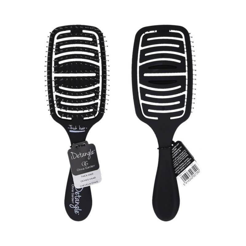 OLIVIA GARDEN iDetangle Brush for detangling thick hair