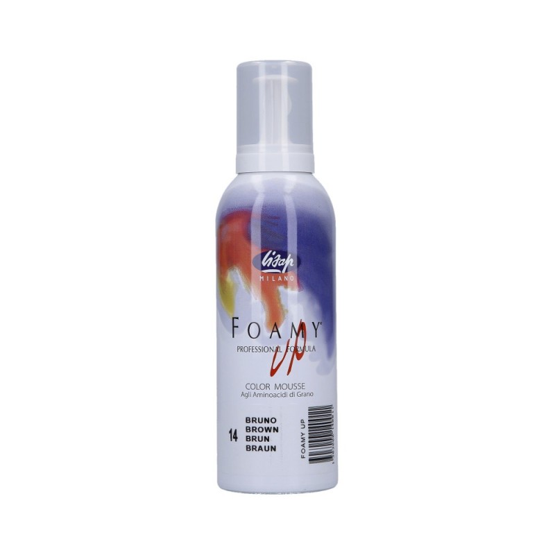 LISAP FOAMY UP Coloring foam dark brown N.14 200ml