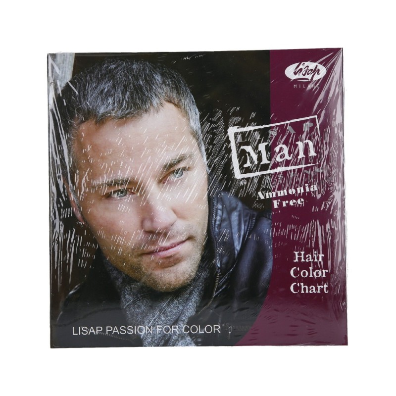 LISAP Ammonia-free hair dye for men - color palette