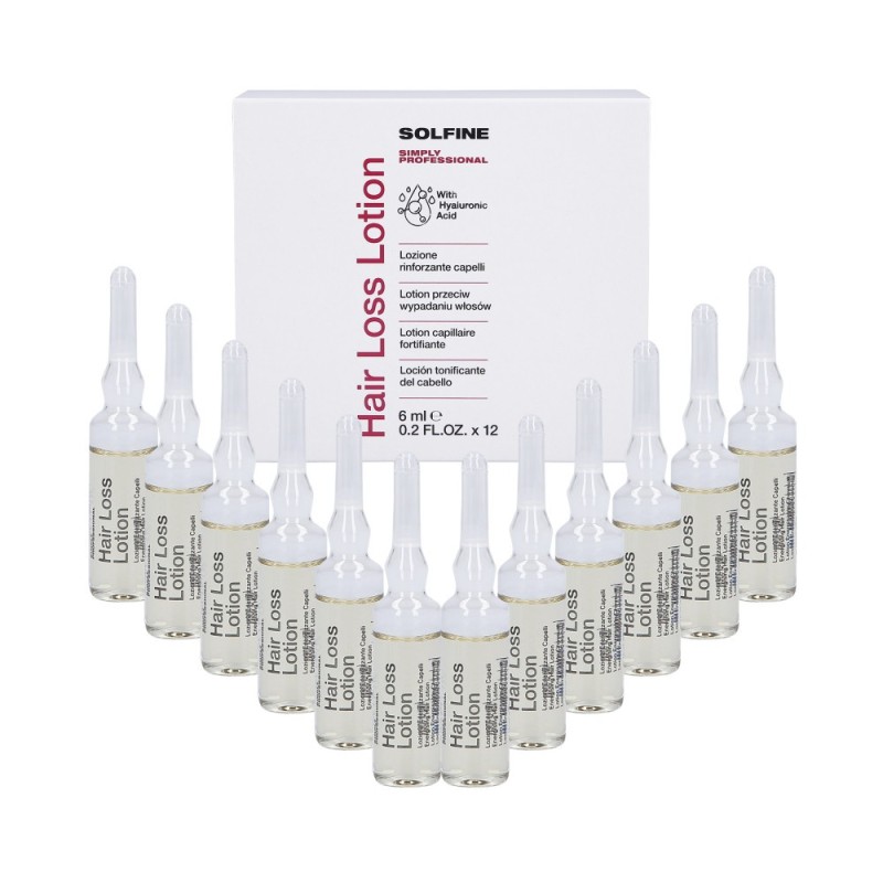 SOLFINE Ampoules against hair loss 12x6ml