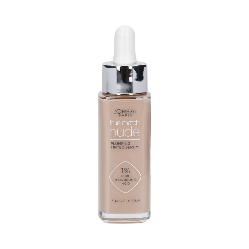 L'OREAL PARIS TRUE MATCH Serum in a 3-4 foundation 30ml