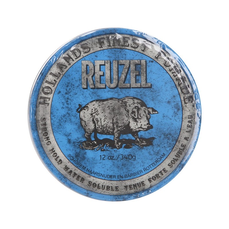 REUZEL BLUE Pomade with strong fixing, shining 340g
