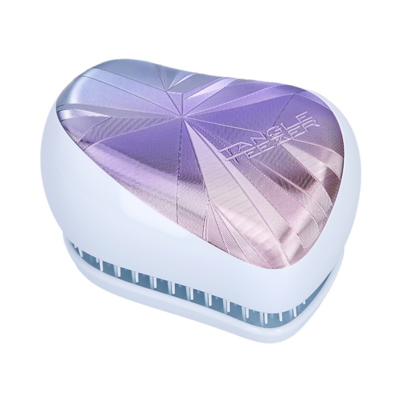 TANGLE TEEZER Compact styler Smashed Holo Blue Hair Brush