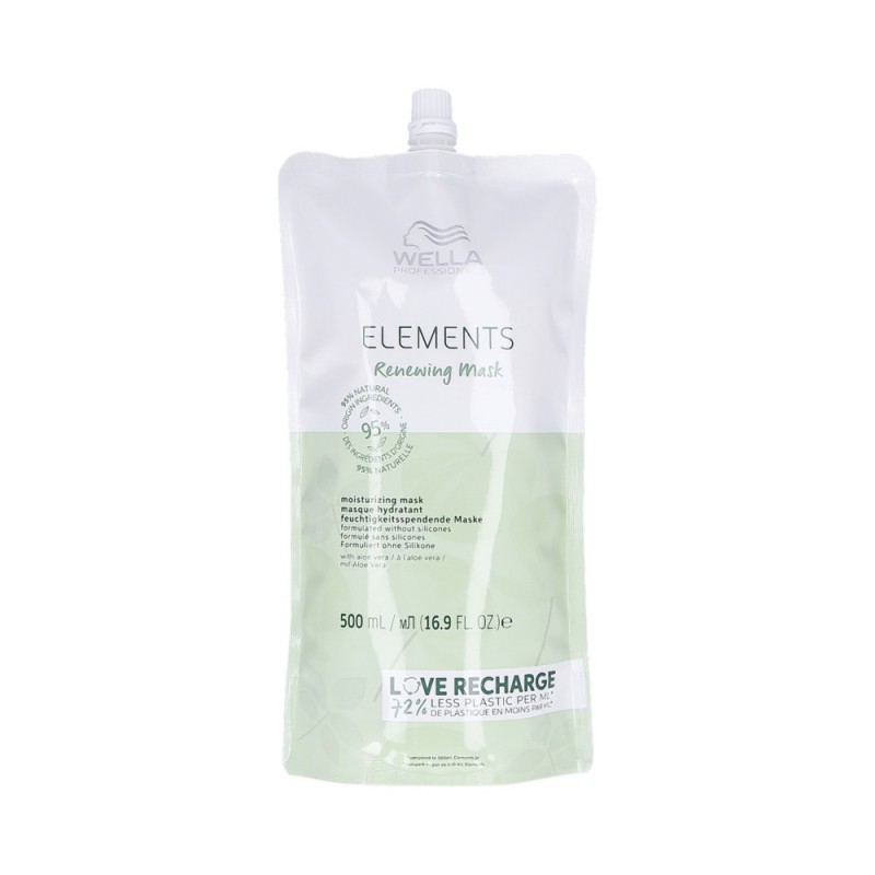 WELLA PROFESSIONALS ELEMENTS Moisturizing hair mask 500ml sachet