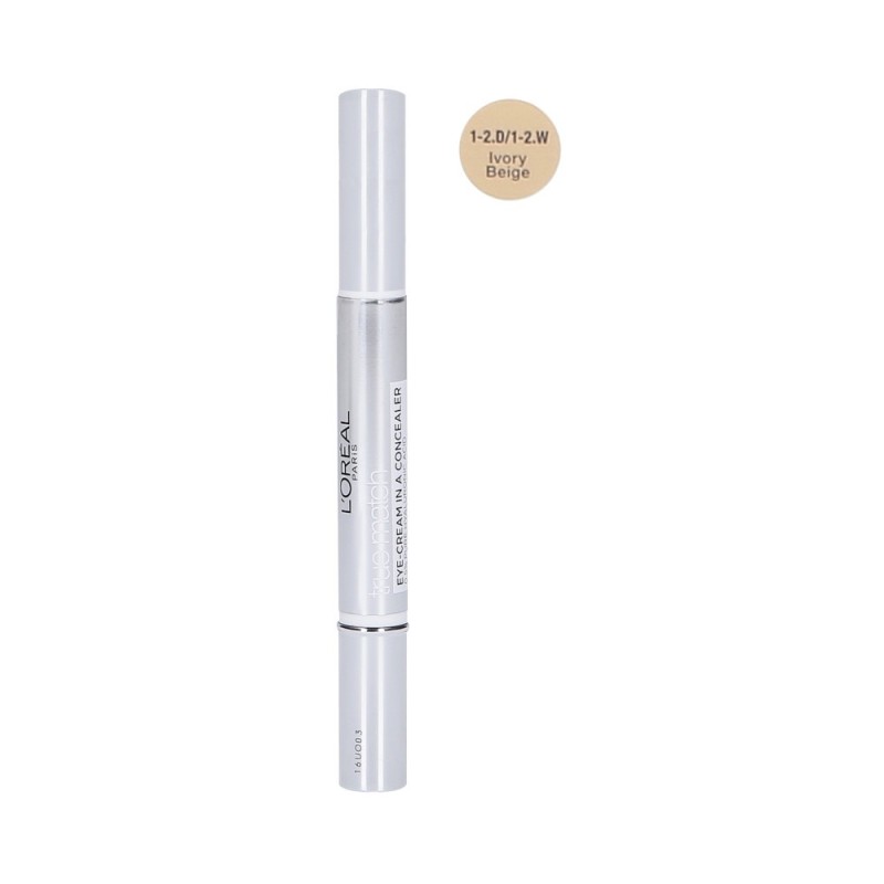 L'OREAL PARIS TRUE MATCH 1-2D Eye concealer Ivory Beige 2ml