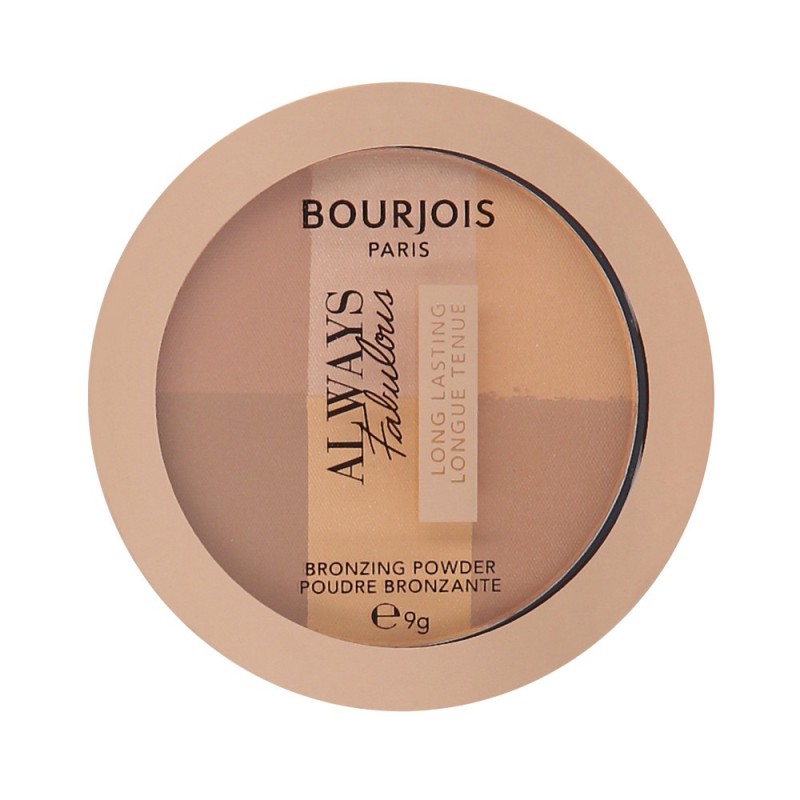 BOURJOIS ALWAYS FABULOUS Face bronzer 001 MEDIUM 9g