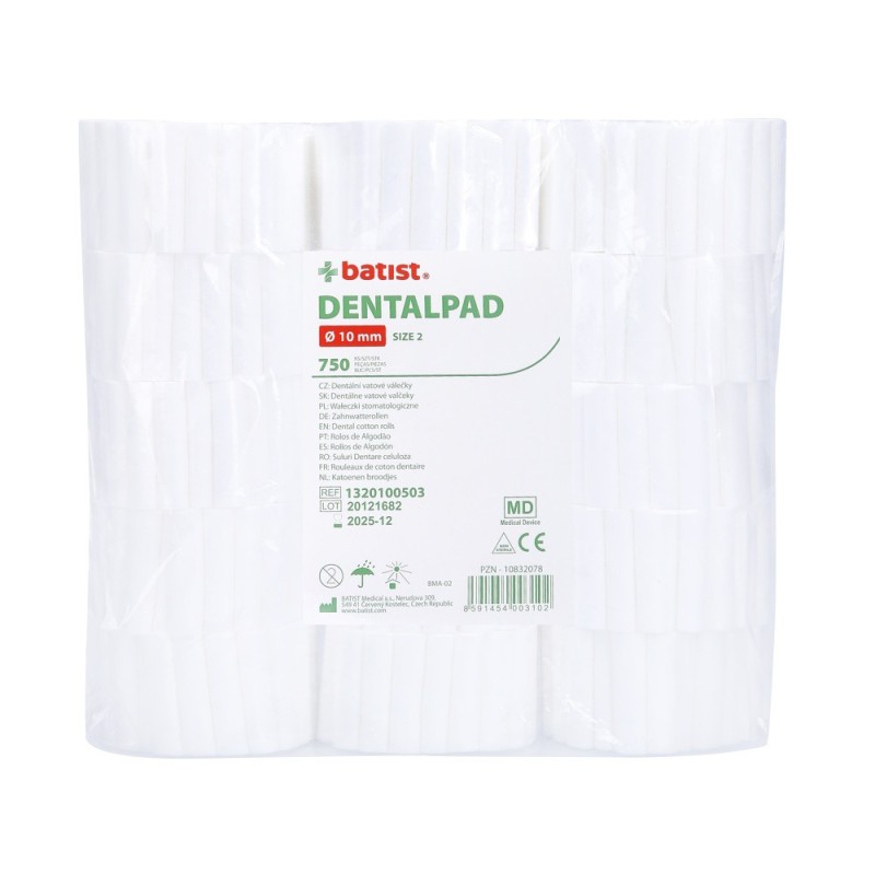 EKO-HIGIENA Cotton separators for pedicure (750 pieces)