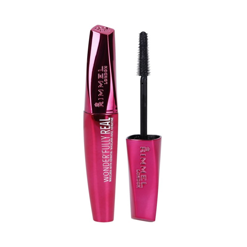 RIMMEL WONDER'FULL Mascara with keratin 001 Black 11ml