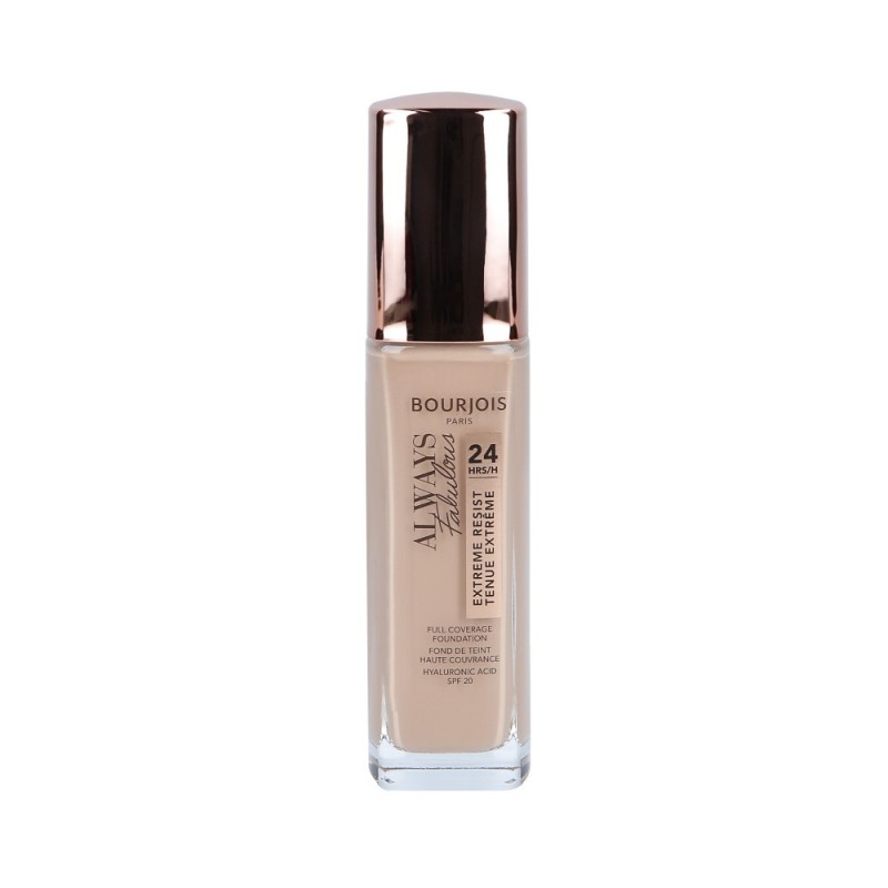 BOURJOIS ALWAYS FABULOUS Full Coverage Foundation SPF20 300 Rose Sand 30ml