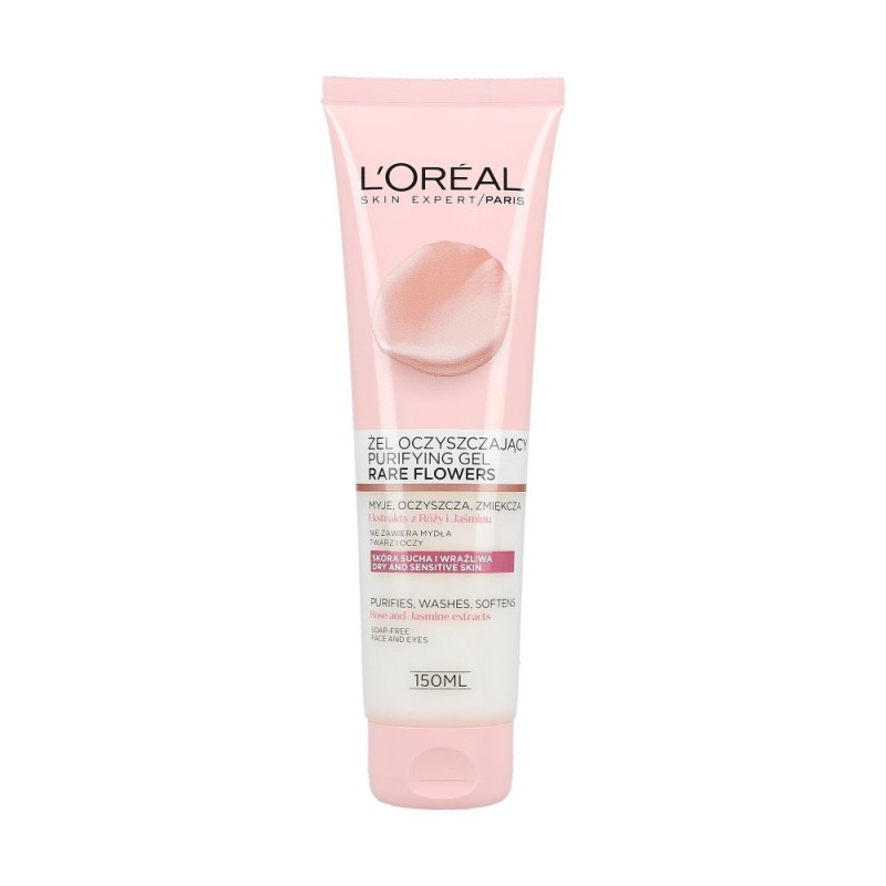 L’OREAL PARIS RARE FLOWERS Cleansing gel 150ml