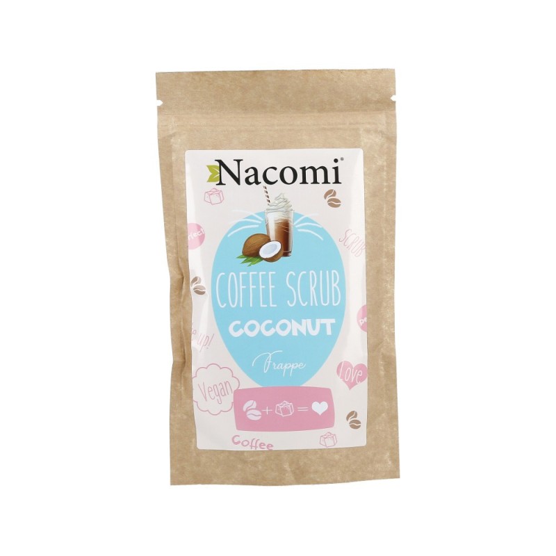 NACOMI Dry coffee body scrub – coconut 200g