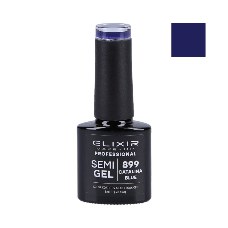ELIXIR Hybrid nail polish 899 CATALINA BLUE 8ml