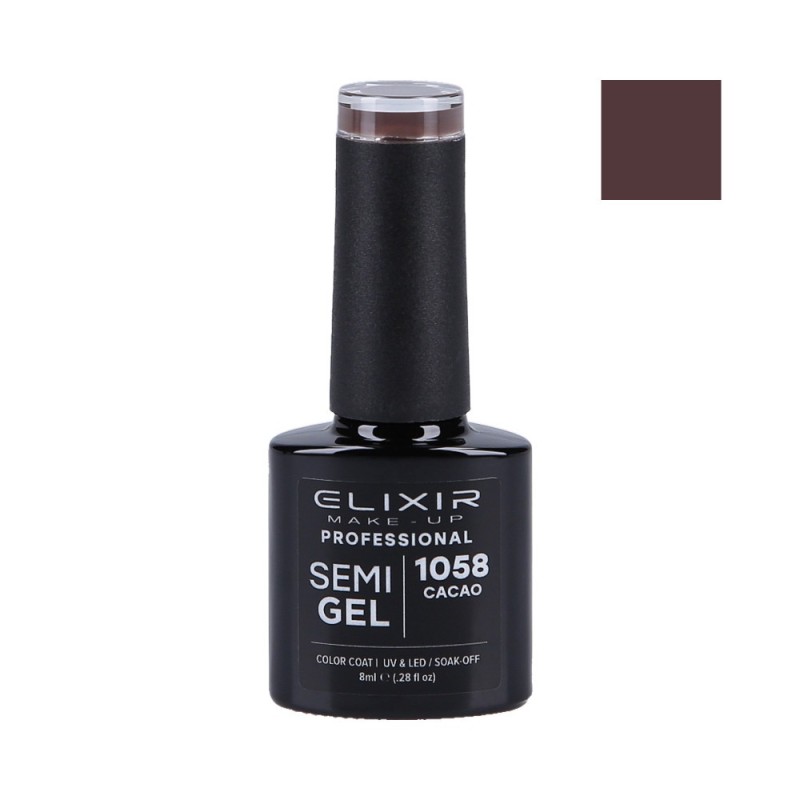 ELIXIR Hybrid nail polish 1058 CACAO 8ml