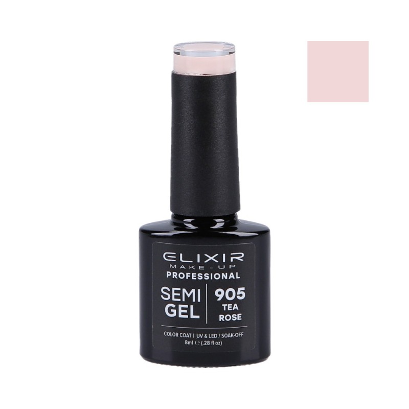 ELIXIR Hybrid nail polish 905 TEA ROSE 8ml